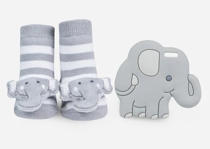 party dressWaddle Elephant Teether Gift Set