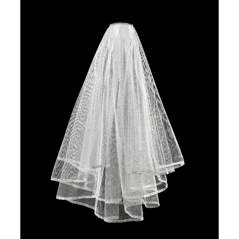 Quick Sale flowy evening dressTwo Tiered Crystal Veil