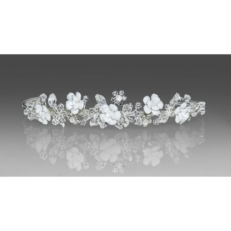 Exclusive Deal form-fitting dressPorcelain Flower Tiara
