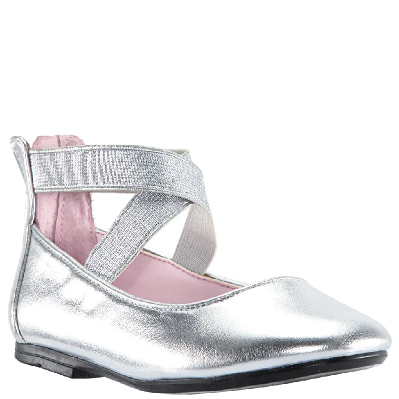 Buy More, Save More tiered dressNina Kids Marissa in Silver
