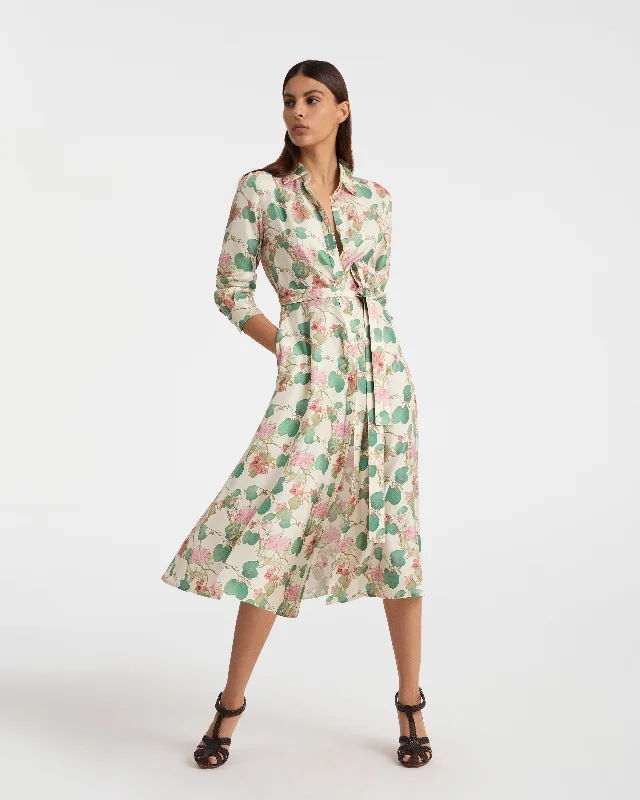 Price Drop Alert Fabrizia Dress in Dragonfly Print