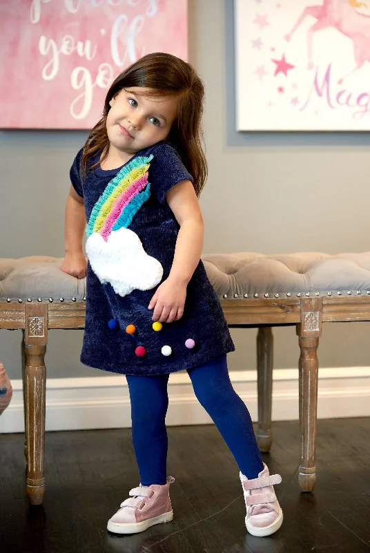 Stock Up and Save evening dressBaby Sara Rainbow Dress