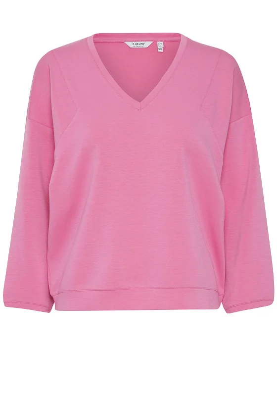 cool hoodieB.Young Pusti V-Neck Sweatshirt, Super Pink