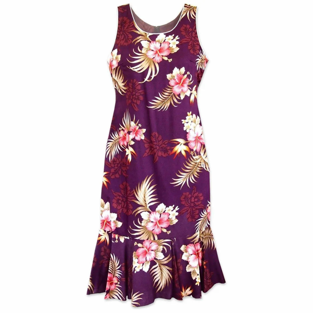 Discount Extravaganza Passion Purple Hana Aloha Hawaiian Dress