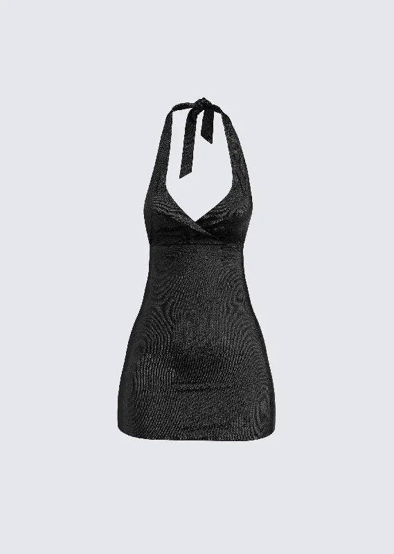 Massive Deals tiered dressDani Lil' Black Dress
