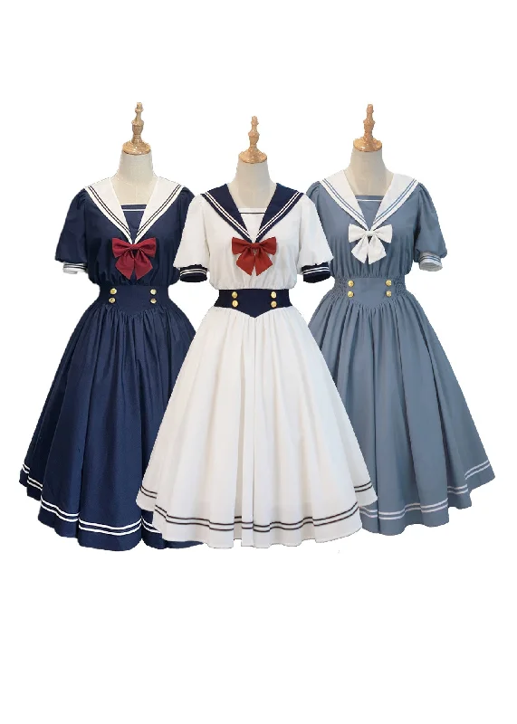 Markdowns lace dressBeleganty~Sea and Wind~Retro Sailor Lolita OP Dress Version 1.0