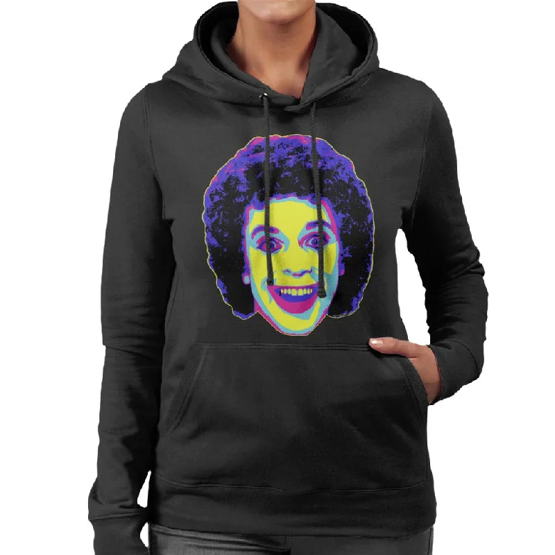 Mega Deal warm hoodiewarm hoodieTV Times Leo Sayer On The Muppet Show 1978 Pop Art Stylised Women's Hooded Sweatshirt
