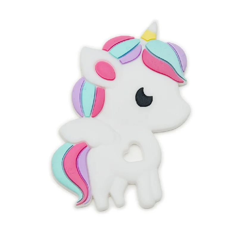 Price Break sleek midi dressRainbow Unicorn Silicone Teether