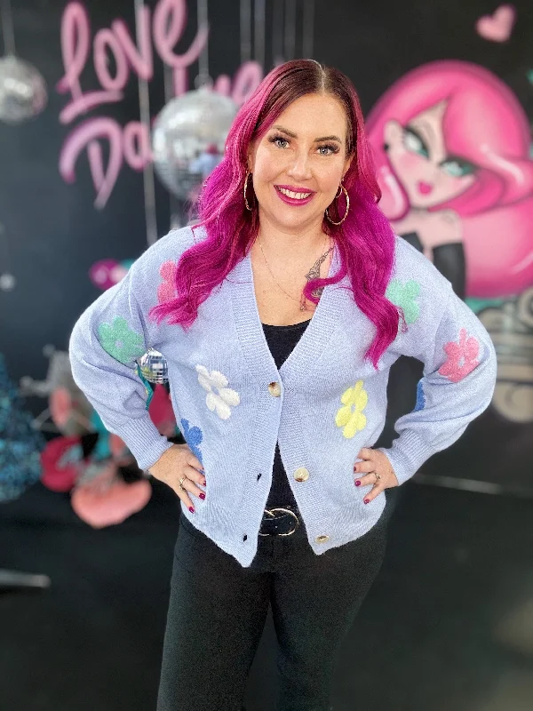 Can't Miss wool dressBliss Cardigan - Blue