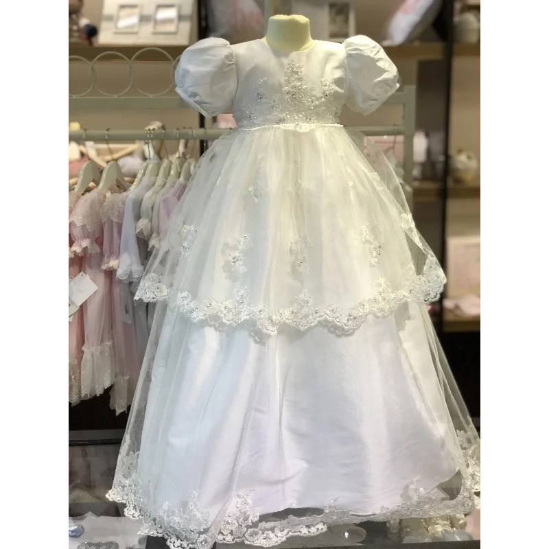 Don't Miss sleek dressSweetie Pie Sophia Christening Gown