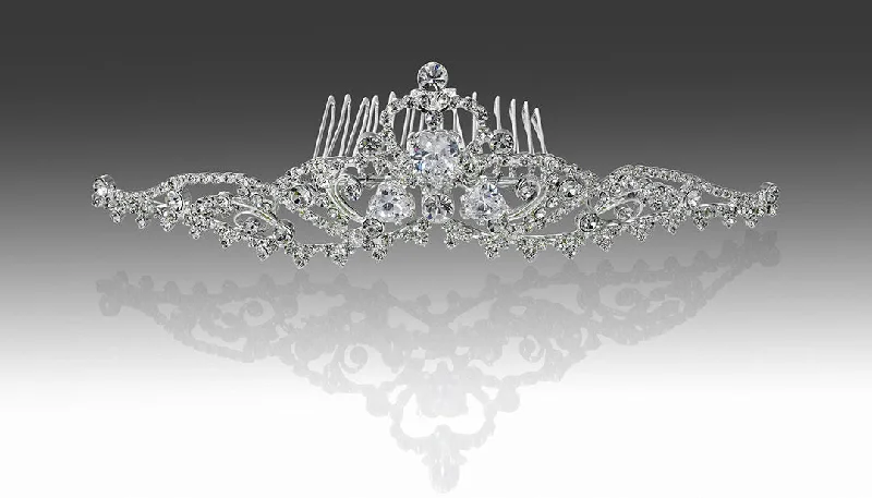 Friends and Family Sale ruched dressSwarovski Tiara Comb