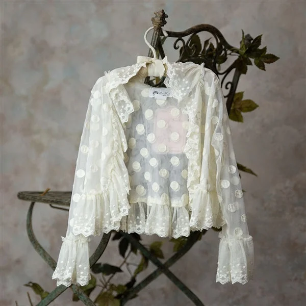 Special Savings printed dressFrilly Frocks Evelyn Shrug