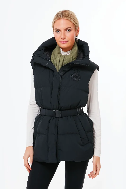 casual utility jacketBlack Noir Rayla Vest