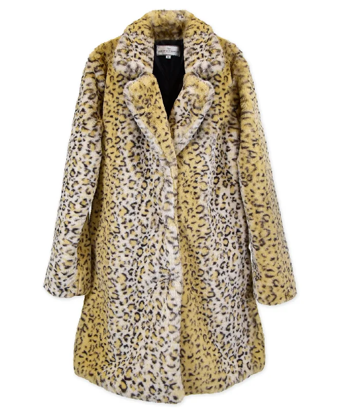Quick Sale formal dressLadies Leopard Coat
