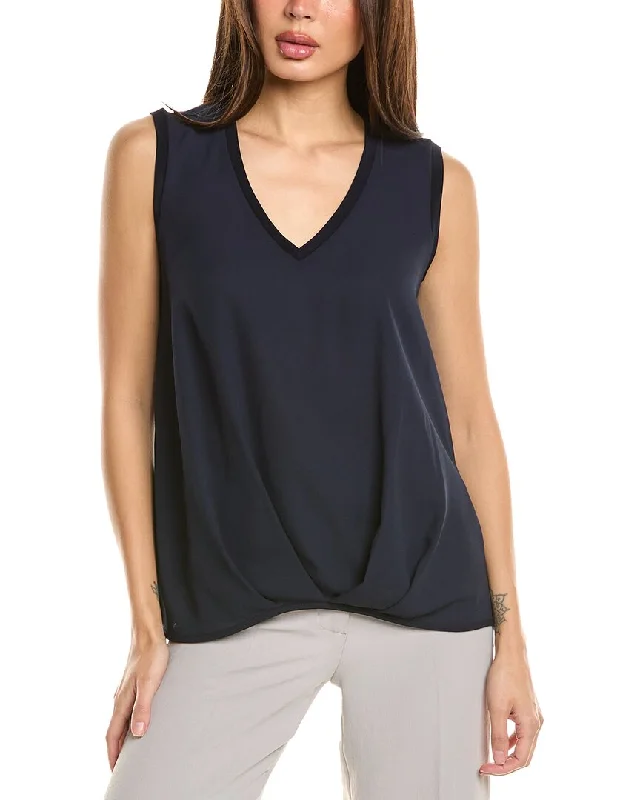 Online Only long-sleeve coatJoseph Ribkoff Tank