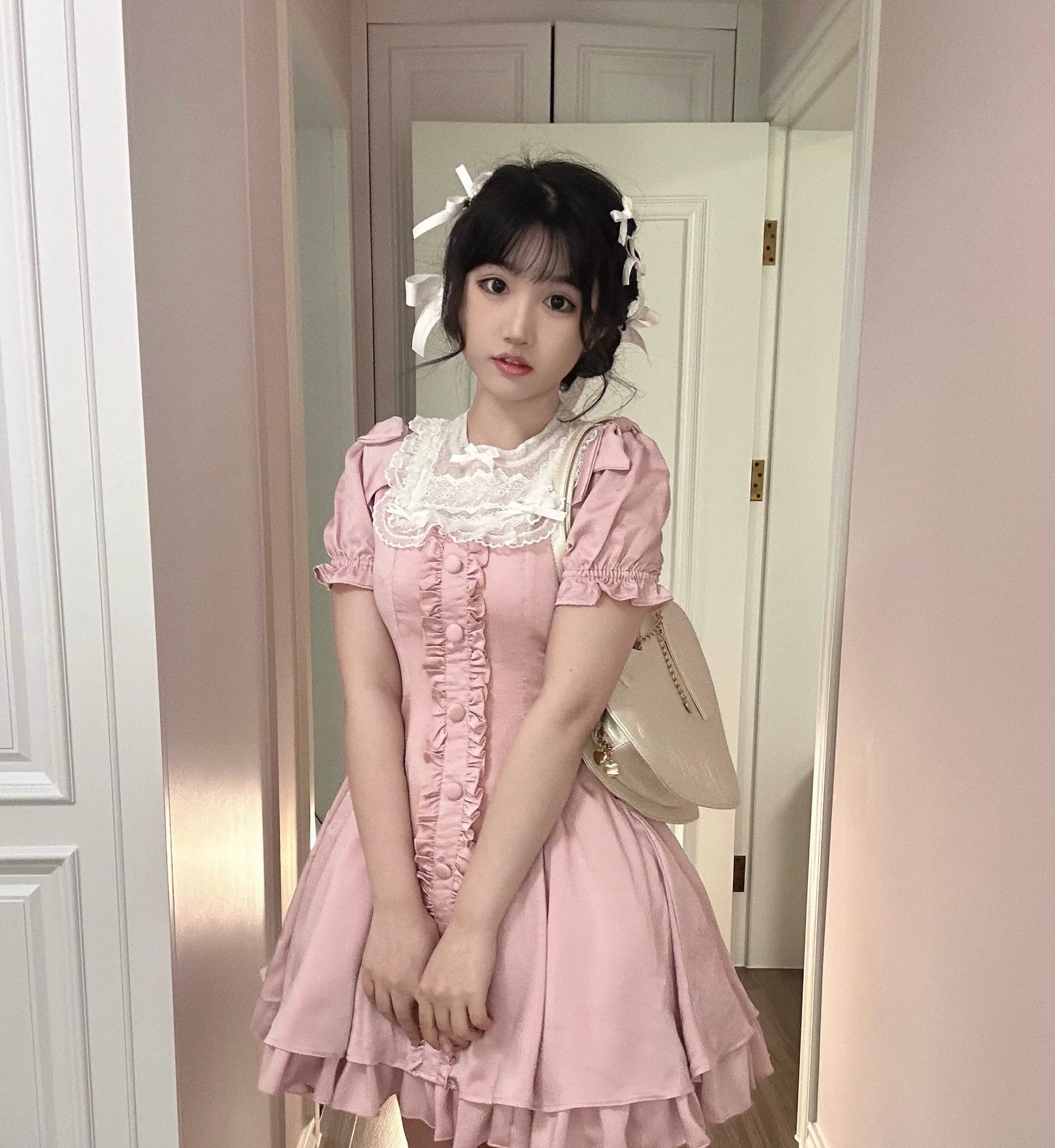 Discount Days casual day dressSweet Wood~Plus Size Lolita OP Dress Summer Dress
