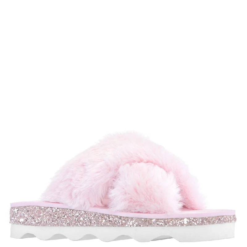 The Best Prices flowy maxi dressNina Kids Anjali Fur Sandal
