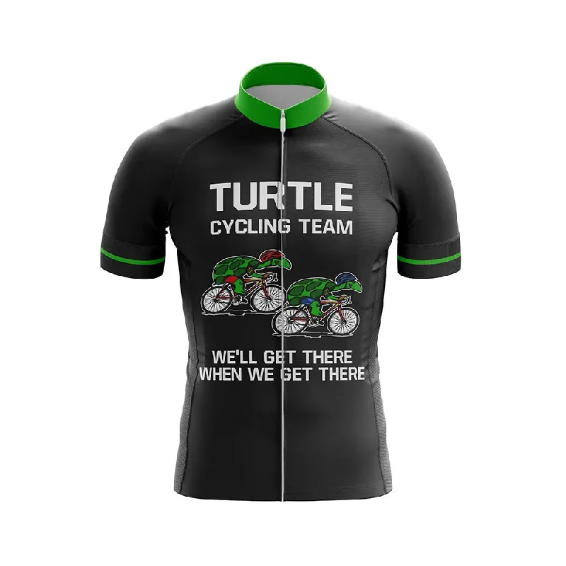 eco-friendly fitness hoodieTurtle Cycling Team V1 Short Sleeve Cycling Jersey