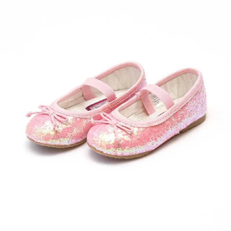 Bonus Savings trendy dressPink Glitter shoes