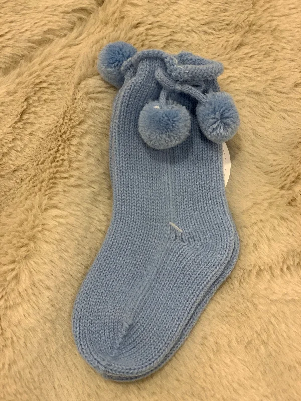 Mega Sale floral midi dressPale Blue Knit Socks