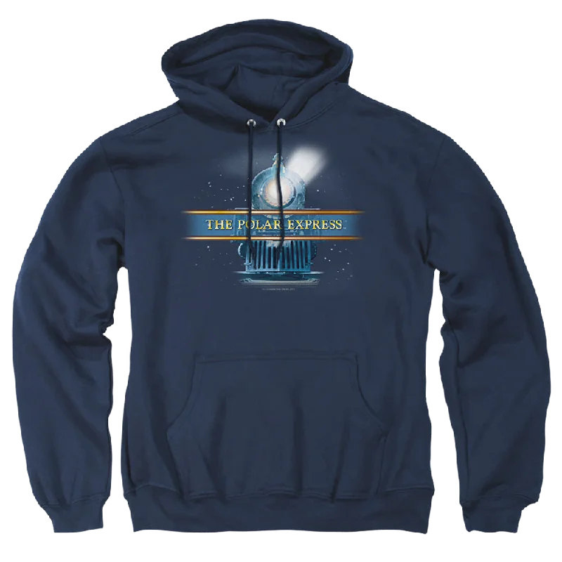 comfortable hooded sweatshirtPolar Express Rain Logo - Pullover Hoodie