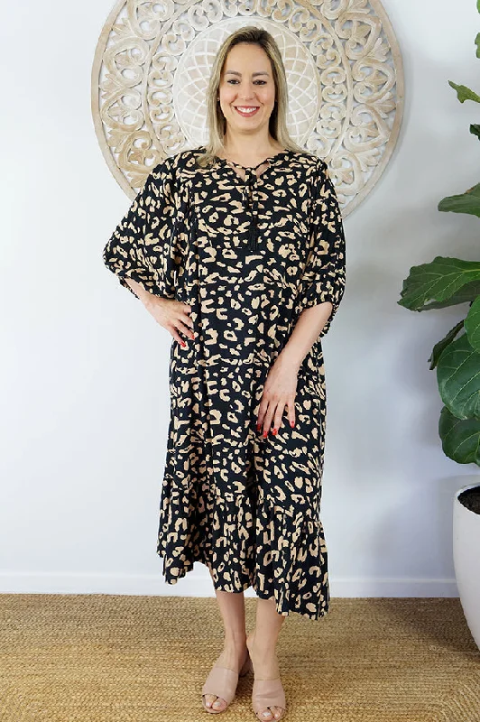 Blowout Sale Maddie Dress "Walnut"