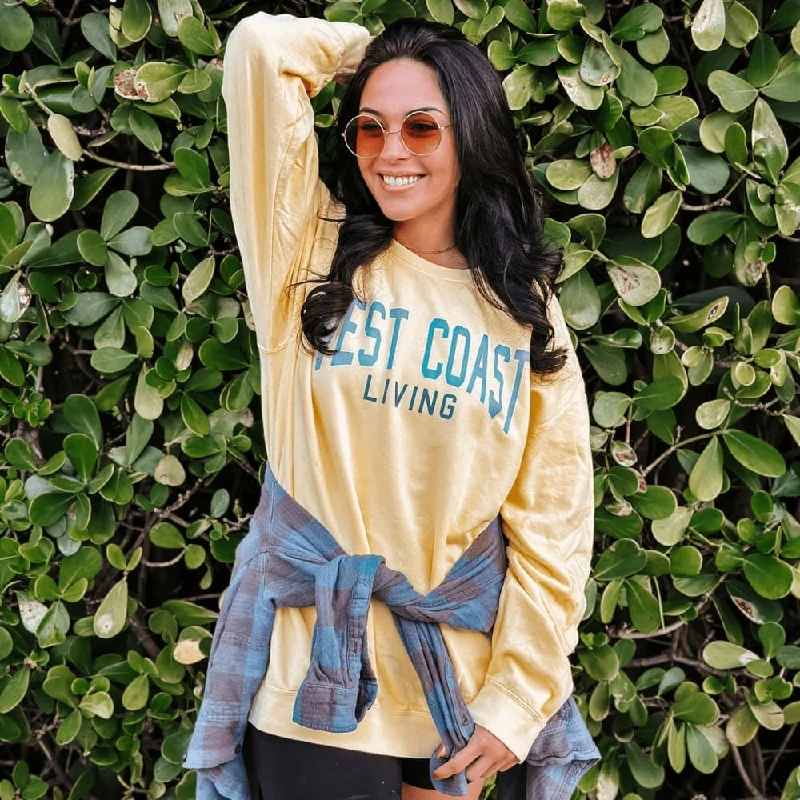 Time-Limited Offer stylish performance hoodieWest Coast Crewneck