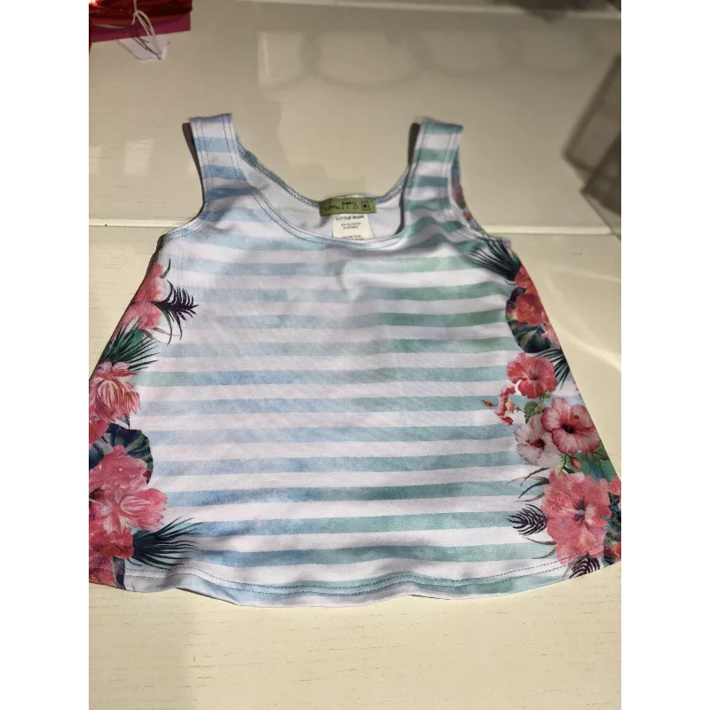 Overstock high-waisted dressLittle Mass Paradise Tropical Tank