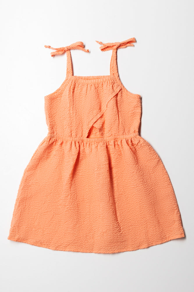 formal dressStrappy Dress With Cutout Orange