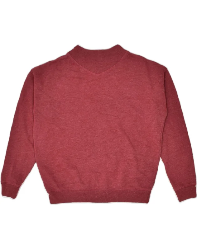 Deal Zone high-quality hoodiehigh-quality hoodieJACK WILLS Womens Sweatshirt Jumper UK 8 Small Maroon Cotton Classic
