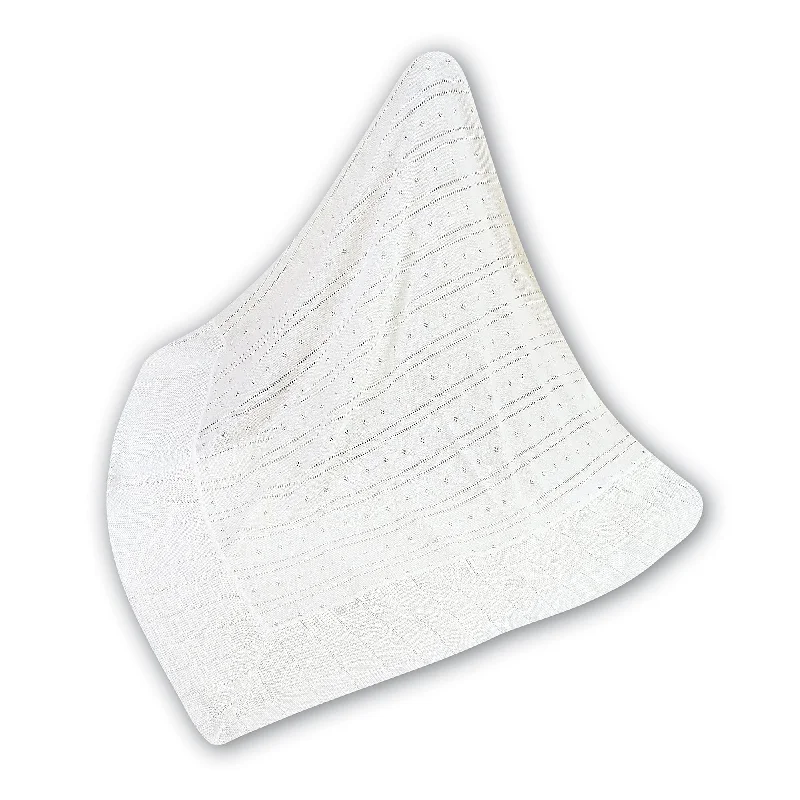 Lowest Prices stylish party dressSarah Louise Blanket in White or Ivory