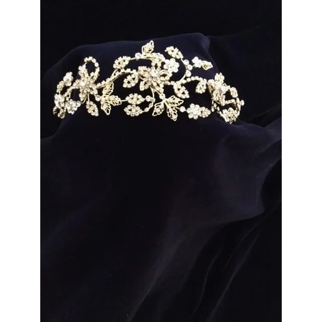 New Markdowns fitted cocktail dressDomina Crystal Tiara