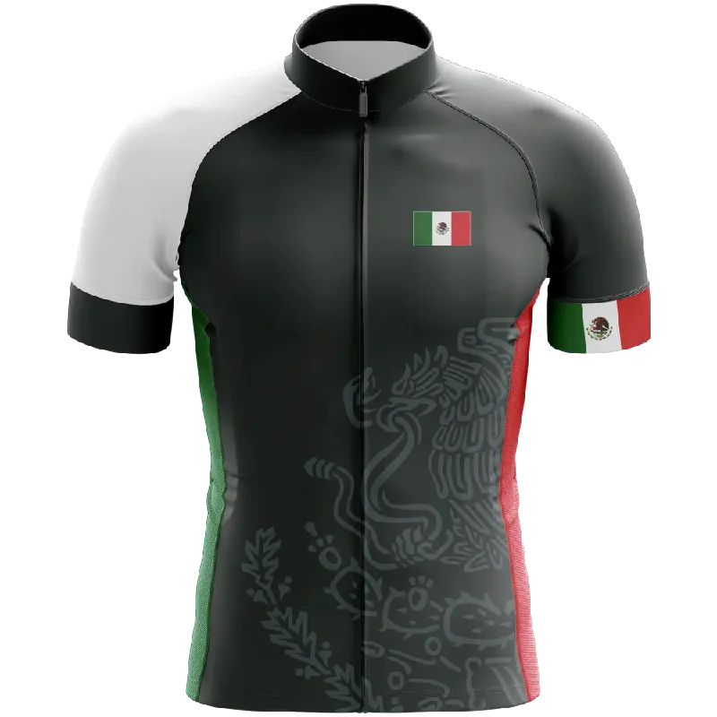 relaxed fit sports hoodieMexico Black Short Sleeve Cycling Jersey