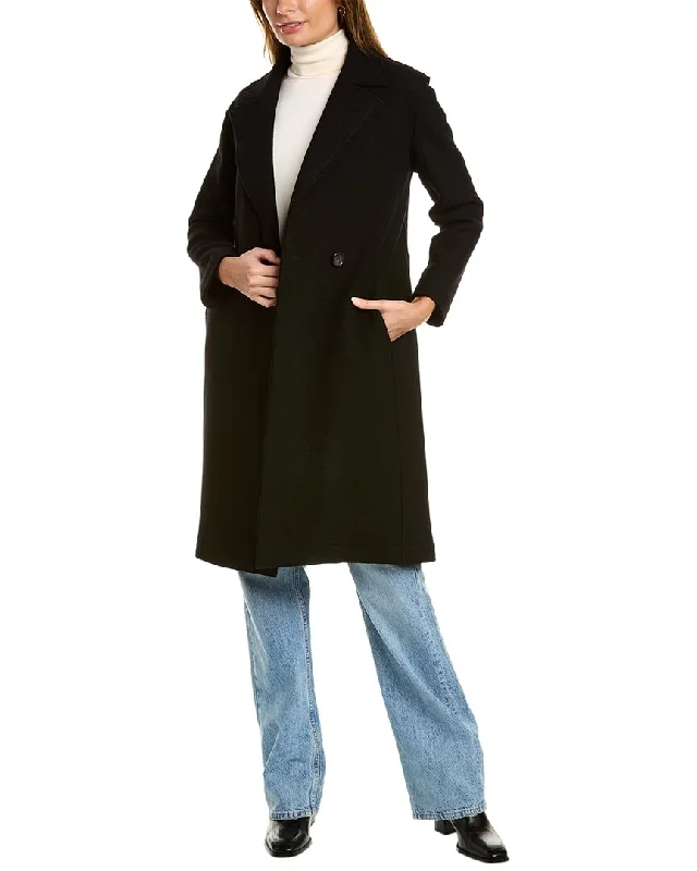 Can't Miss slim fit coatCinzia Rocca Icons Wool Coat