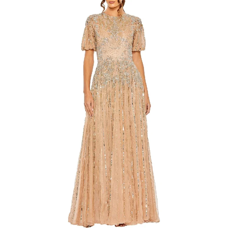 Friends and Family Sale wool dressWomens Embellished Formal Evening Dress