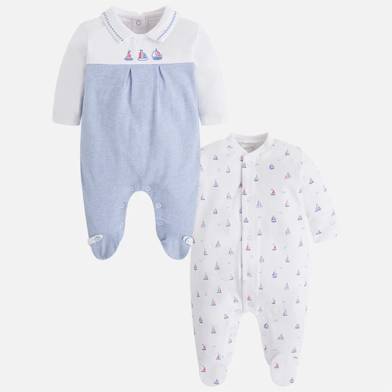 Stock Up and Save flowy evening dressMayoral Sailboat Pajamas Set
