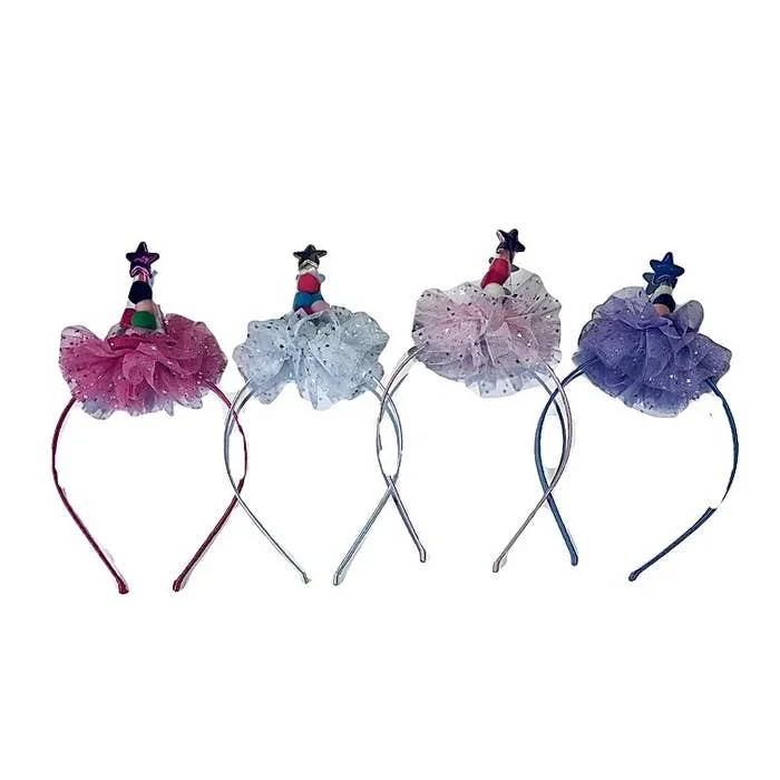 A-line dressParty Pom Pom Headband