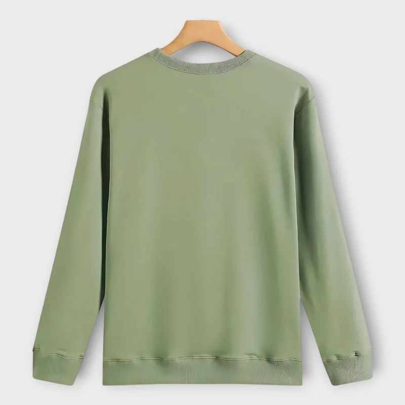 modern sports hoodieWinter Green Basic Swaetshirt