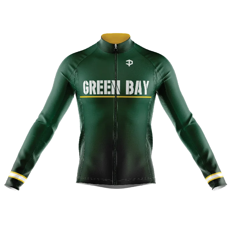 contemporary fitness sweatshirtGreen Bay Long Sleeve Cycling Jersey