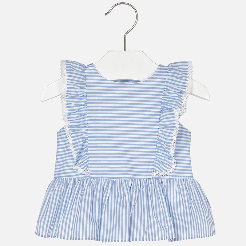 Steals and Deals pleated dressMayoral Striped blouse