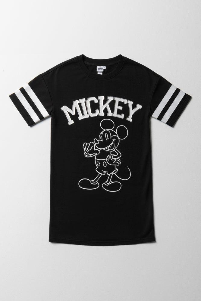 minimalistic dressMickey Mouse Dress Black