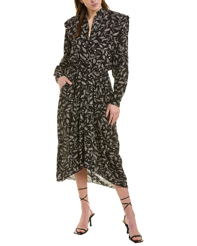 elegant shift dressIsabel Marant Etoile Midi Shirtdress