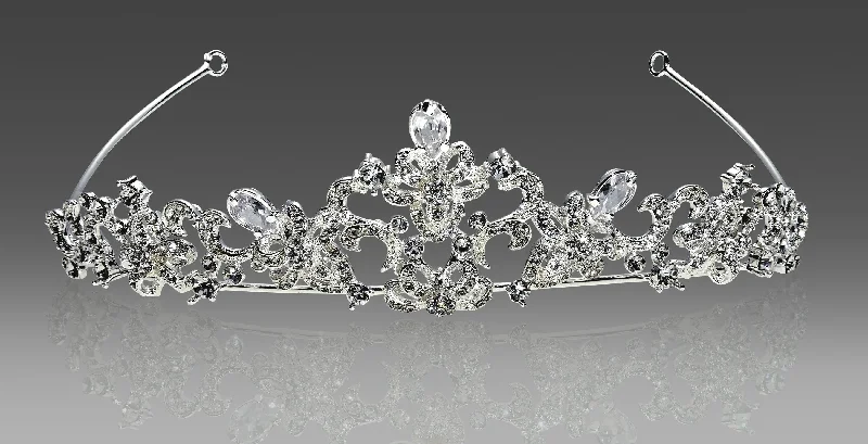 draped dressScroll Tiara