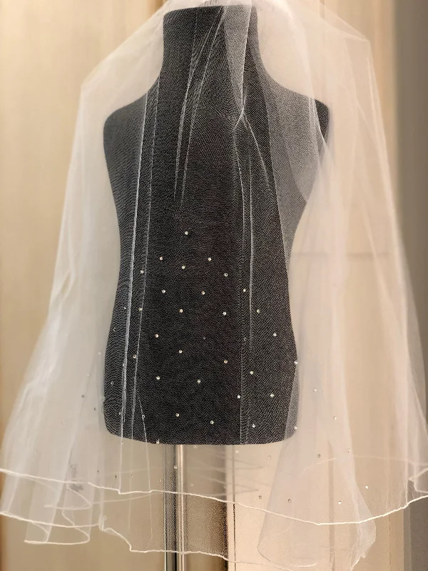 Buy More, Save More party dressCrystal Triangle Veil