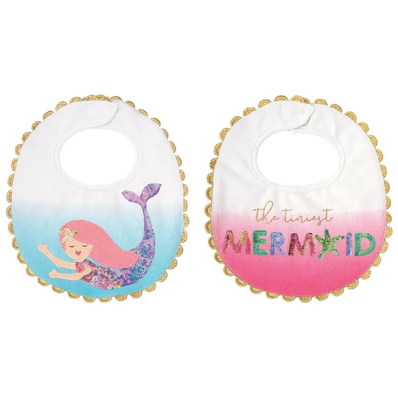 Exclusive Savings evening dressMud Pie Mermaid Bib