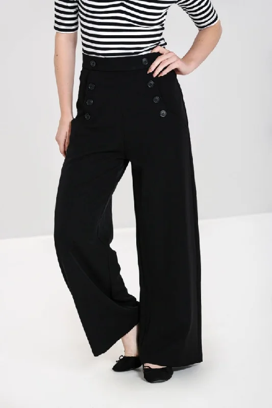 Midnight Madness oversized dressCarlie Swing Trousers - Black