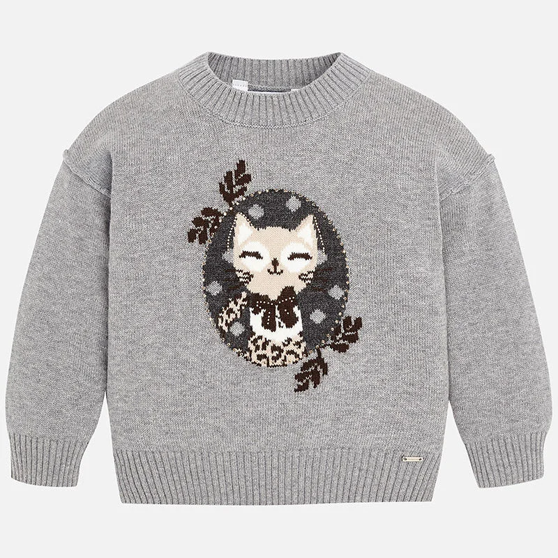 Daily Deals vintage-inspired dressMayoral Cat Sweater