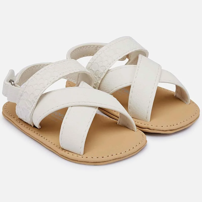 Today’s Special trendy wrap dressBoys White Sandal