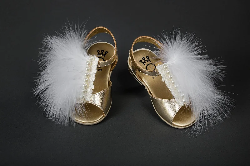 stylish party dressEver Kid Fur Sandal