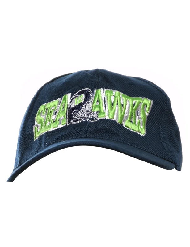 lightweight outerwearNavy Seahawks Embroidery Cap - XS